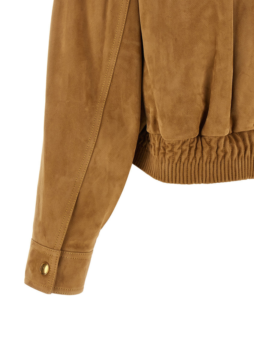 Brown Shirt Collar Jacket 4