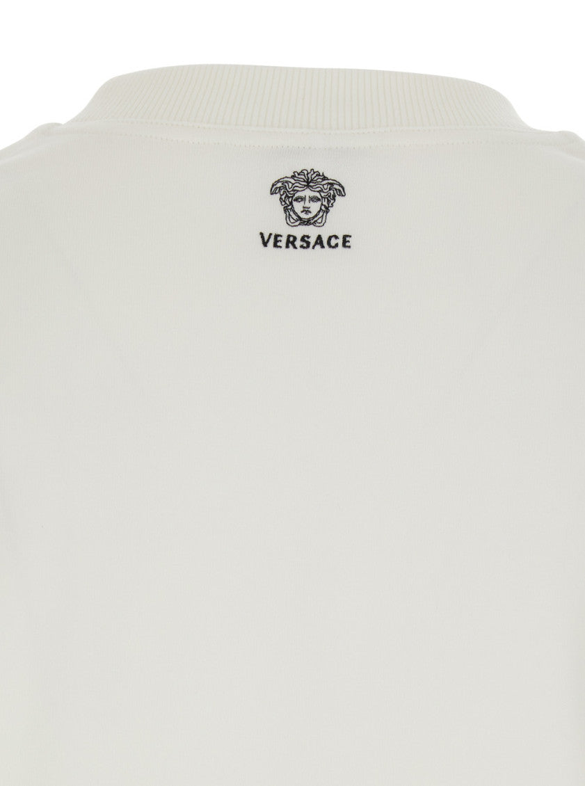 White Crew Neck T-Shirt 3