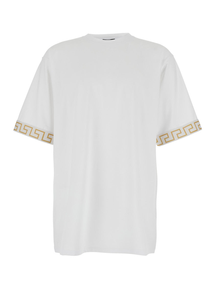 White Crew Neck T-Shirt 1