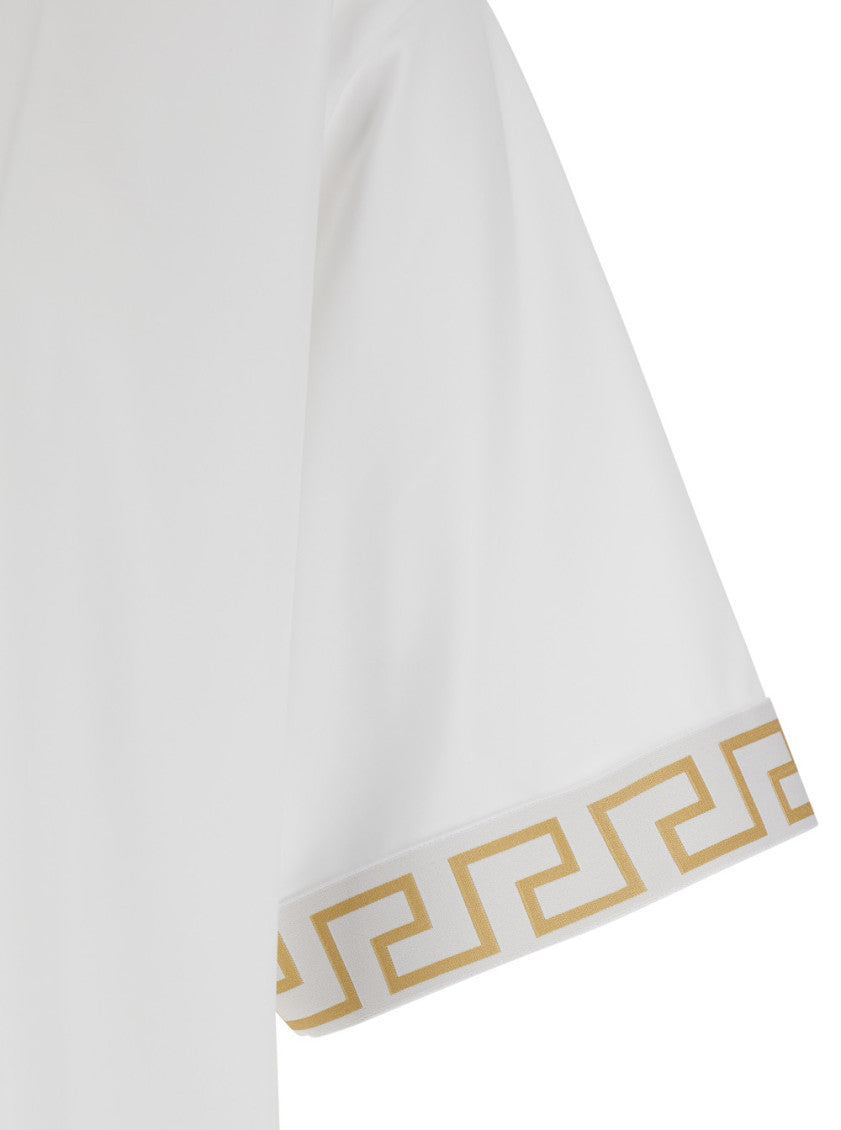 White Crew Neck T-Shirt 3