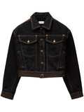 Black Shirt Collar Jacket 1