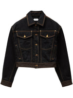 Black Shirt Collar Jacket 1
