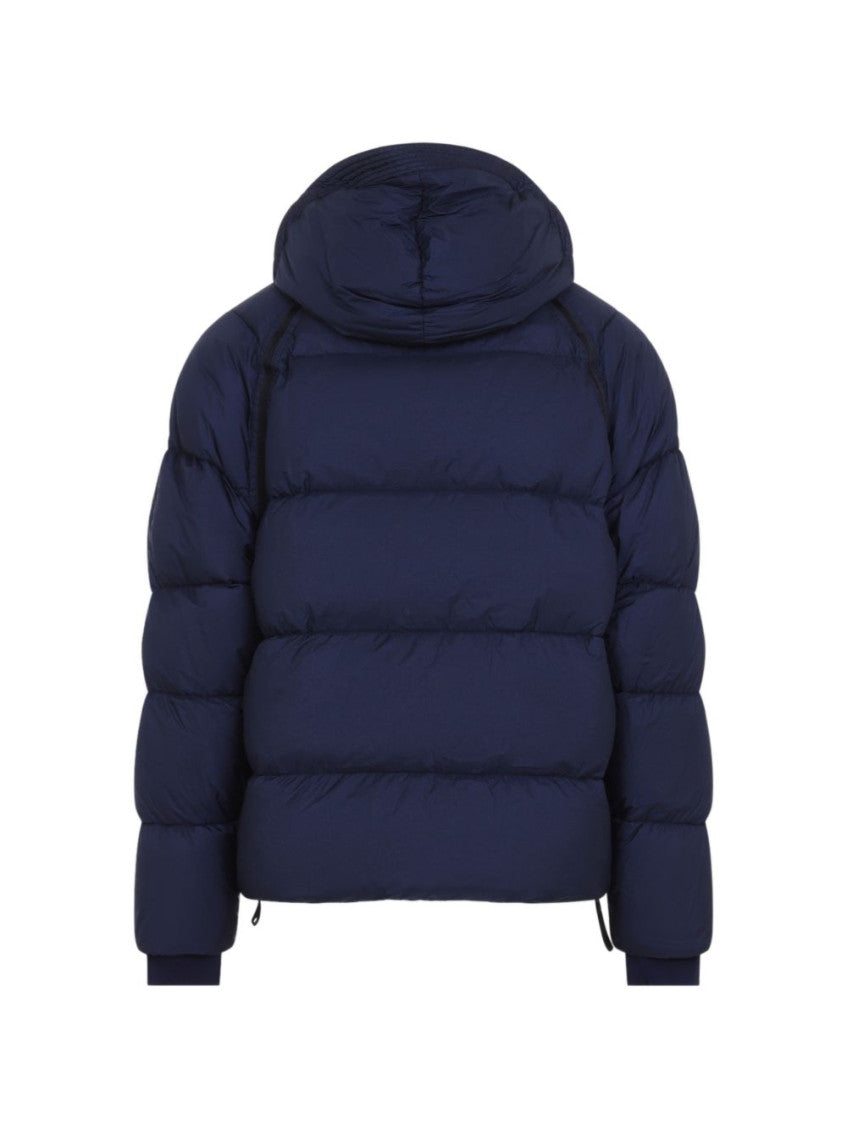 Navy Quilted Hood Jacket 2