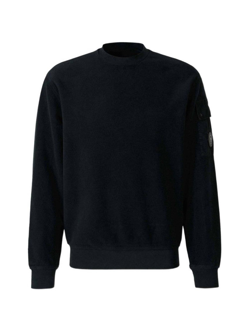 Black Crew Neck Sweatshirt 1