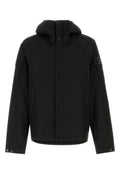 Black Zip-Up Hood Jacket 1