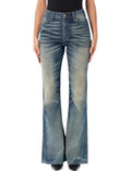 Blue Bootcut High Rise Jeans 1