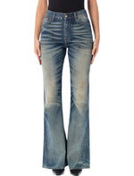 Blue Bootcut High Rise Jeans 1