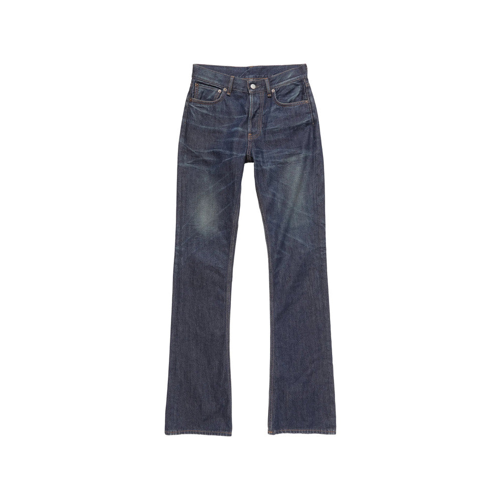 Blue Slim Mid Rise Jeans 1