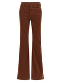 Dark Brown Bootcut Mid Rise Jeans 1