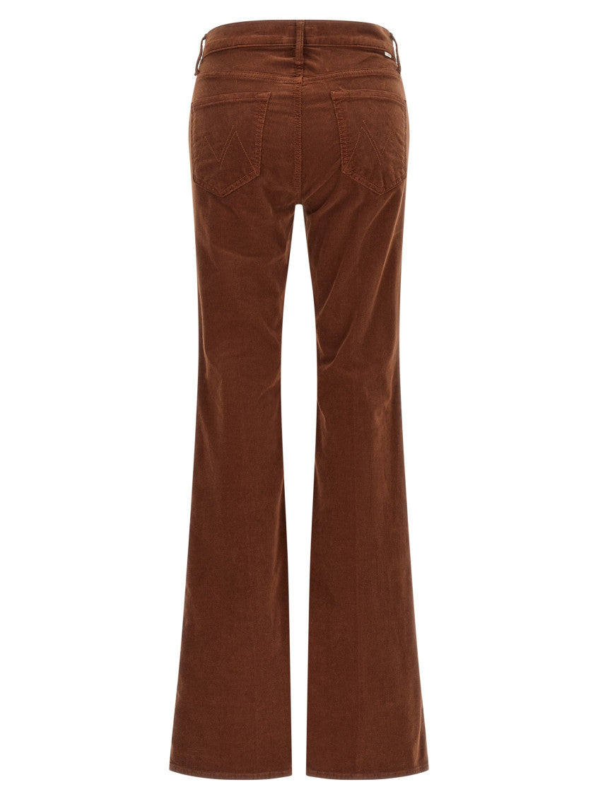 Dark Brown Bootcut Mid Rise Jeans 2