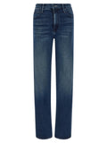 Blue Straight High Rise Jeans 1