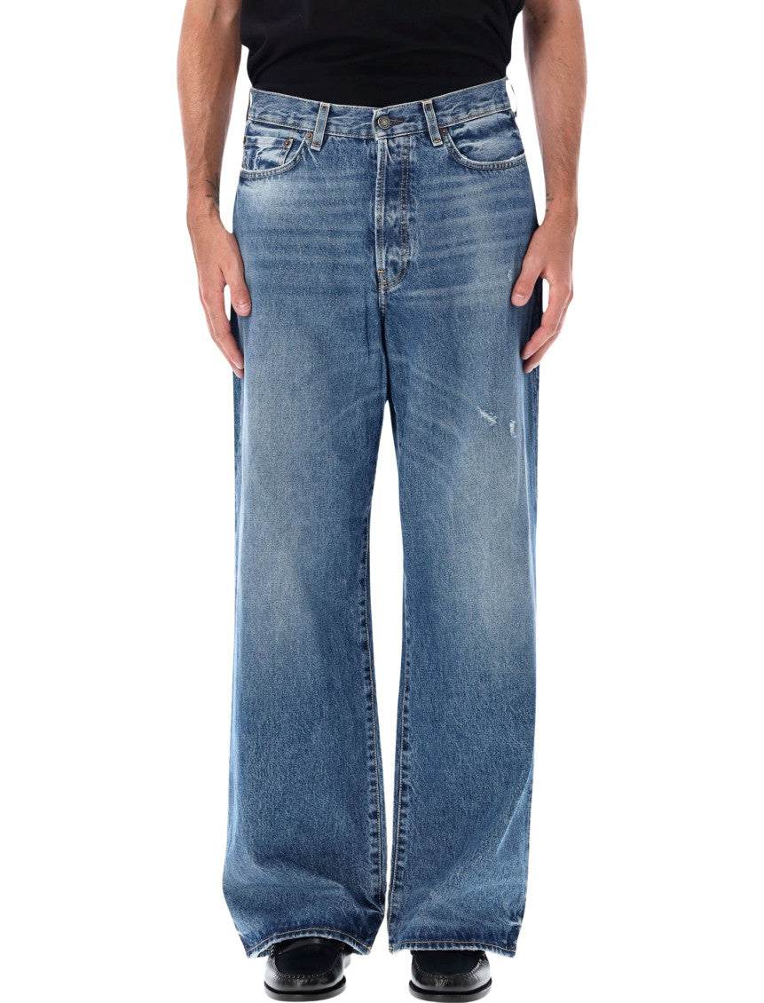 Blue Mid Rise Jeans 1