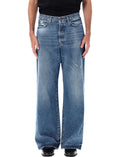 Blue Mid Rise Jeans 1