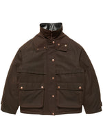 Brown Turtle Neck Jacket 1