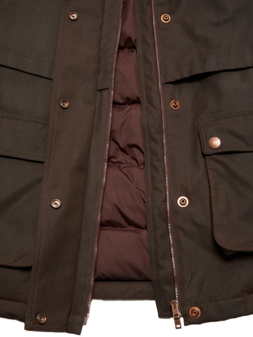 Brown Turtle Neck Jacket 4