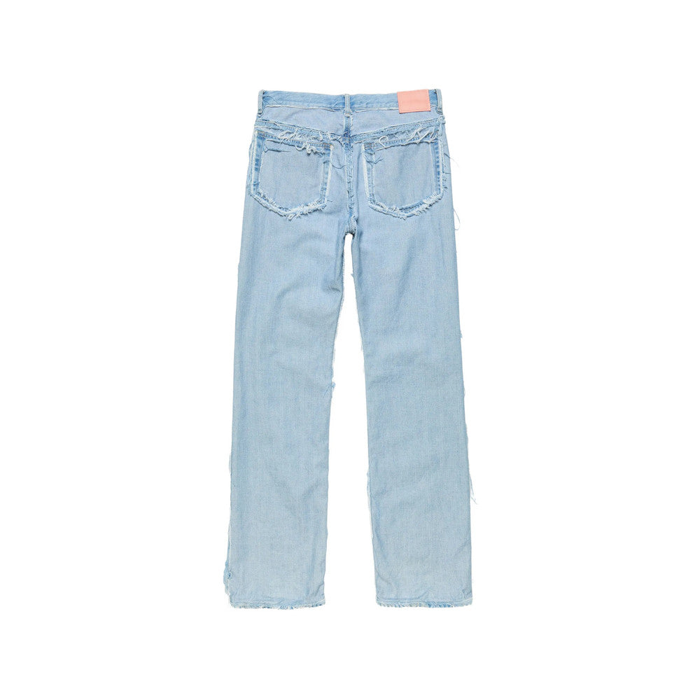 Blue Regular Low Rise Jeans 2