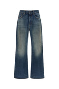 Blue Flared Mid Rise Jeans 1