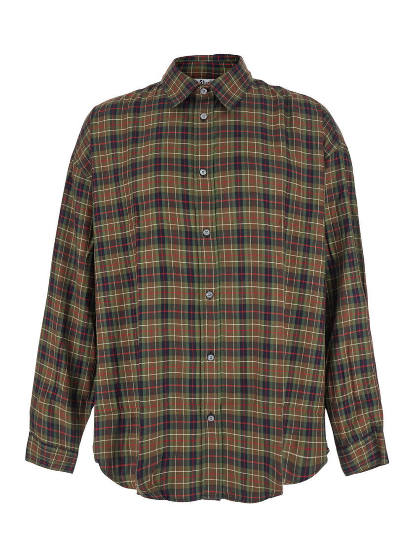 Multicolor Regular Plaid Shirt 1