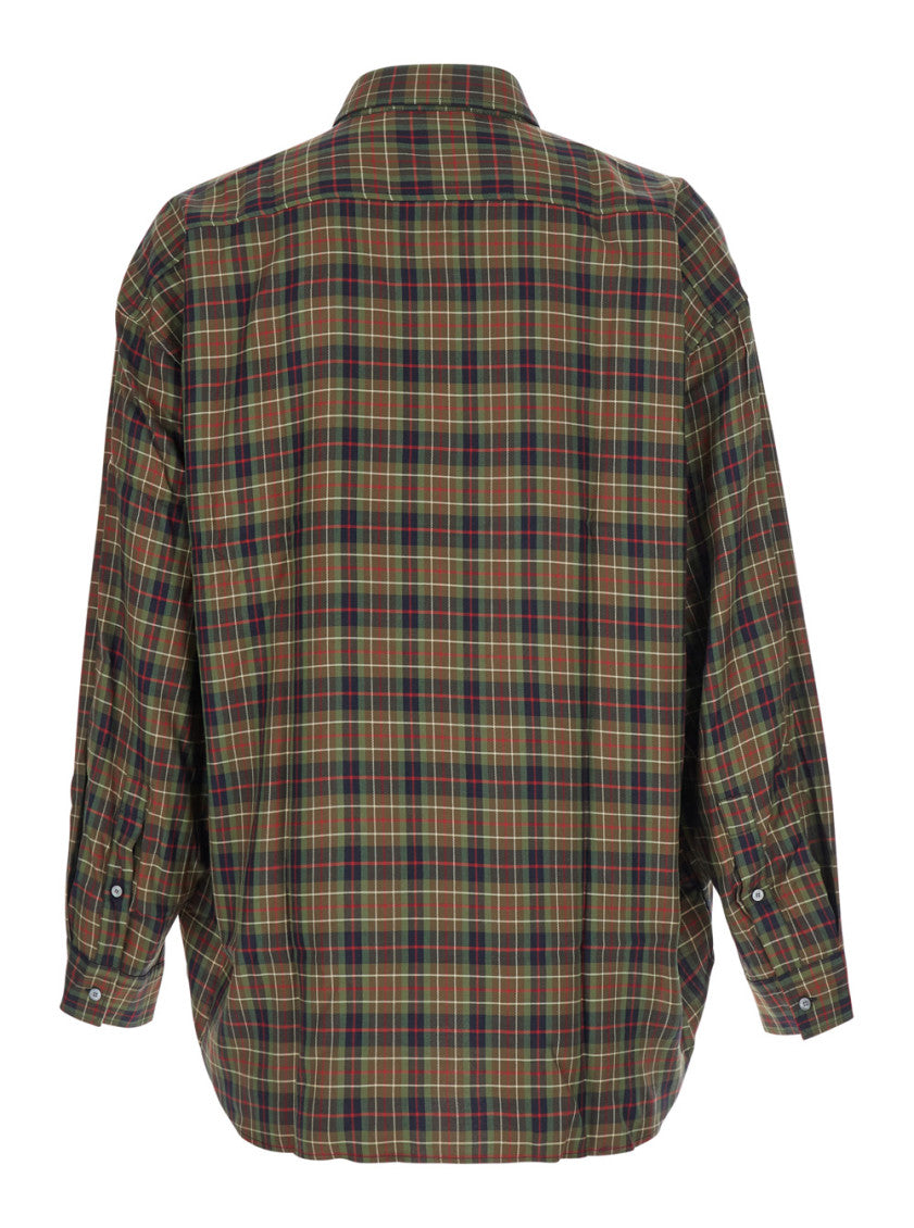 Multicolor Regular Plaid Shirt 2