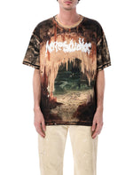 Black Graphic Relaxed T-Shirt 1
