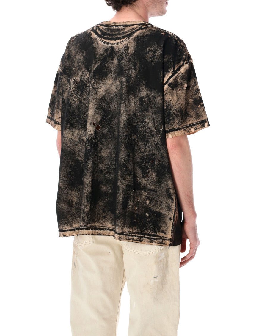Black Graphic Relaxed T-Shirt 2