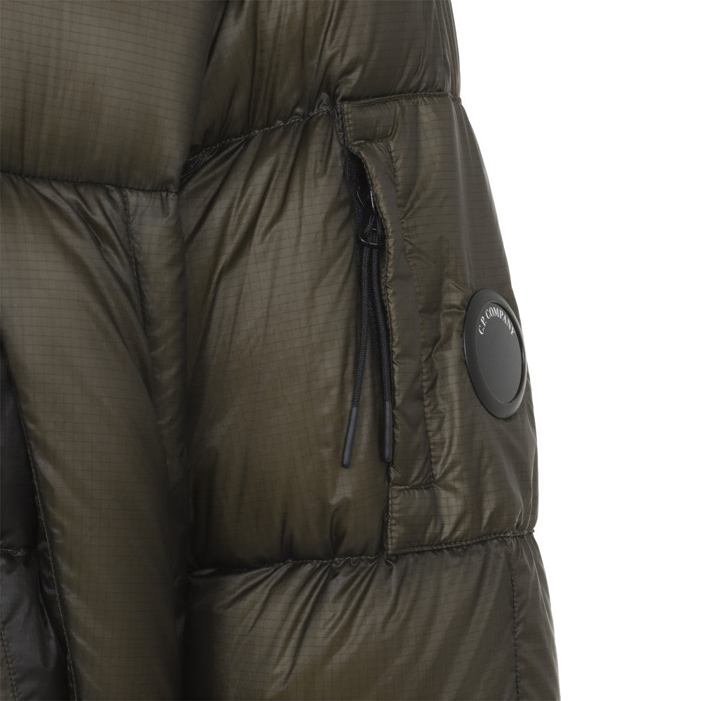 Olive Green Quilted Hood Jacket 3