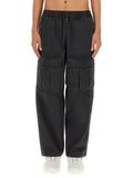 Black Relaxed Cargo Trousers 1