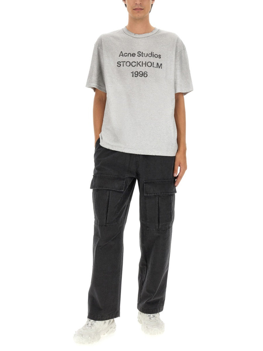 Black Relaxed Cargo Trousers 2