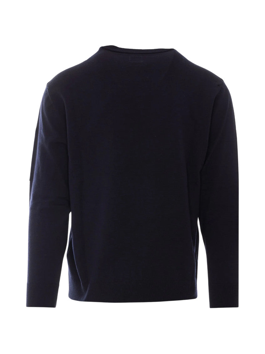 Black Logo Crew Neck Sweater 2