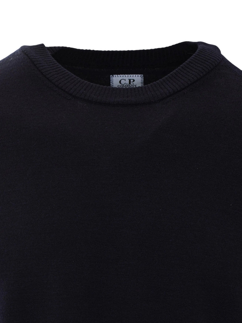 Black Logo Crew Neck Sweater 3
