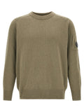 Green Knitted Crew Neck Sweater 1