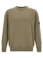 Green Knitted Crew Neck Sweater 1