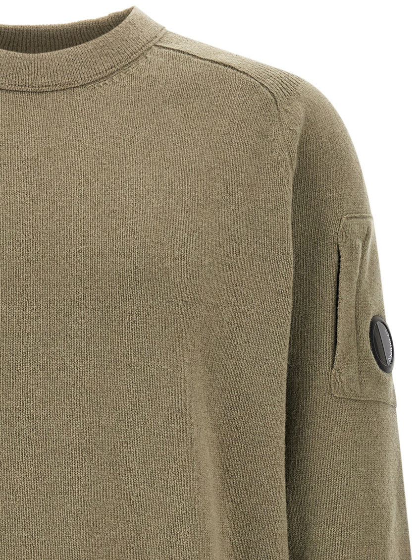 Green Knitted Crew Neck Sweater 3
