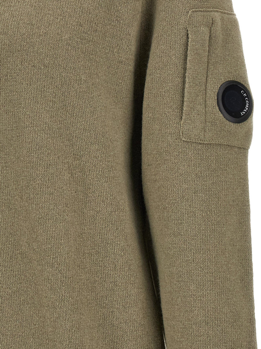 Green Knitted Crew Neck Sweater 4