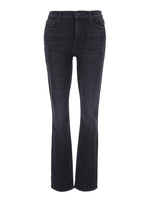 Black Bootcut Mid Rise Jeans 1