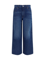 Dark Blue Tapered Low Rise Jeans 1
