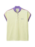 Yellow Logo Band Collar Polo 1