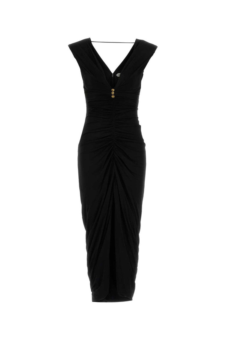 Black Bodycon Slim Dress 1