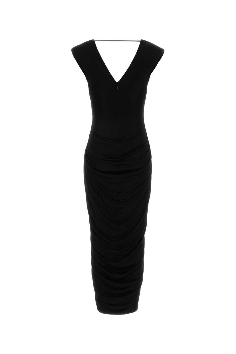 Black Bodycon Slim Dress 2