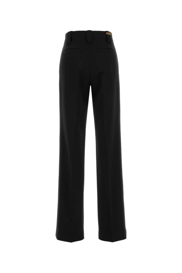 Black Flat Front Pants 2