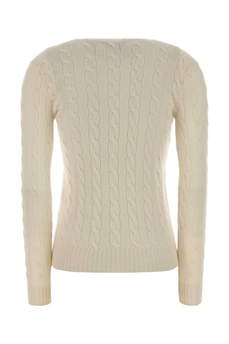 Ivory Logo Sweater 2