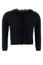 Black Wool cardigan  1