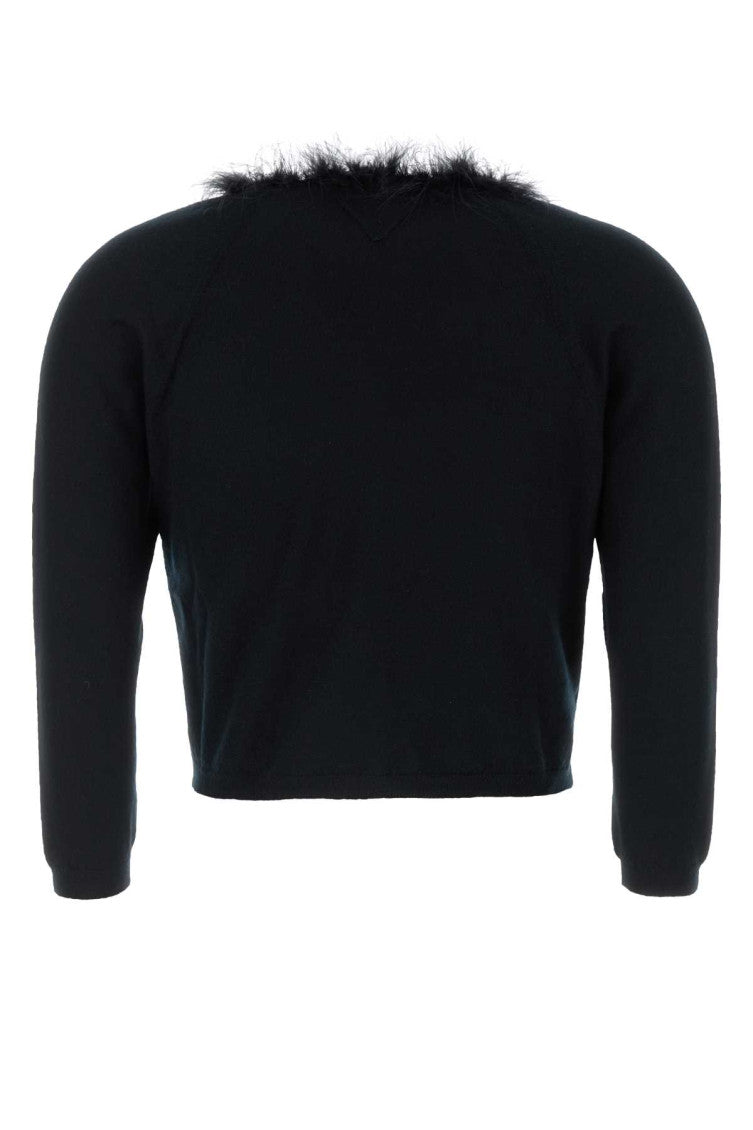 Black Wool cardigan  2