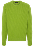Lime Green Crewneck Sweater 1