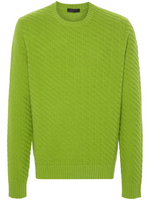Lime Green Crewneck Sweater 1