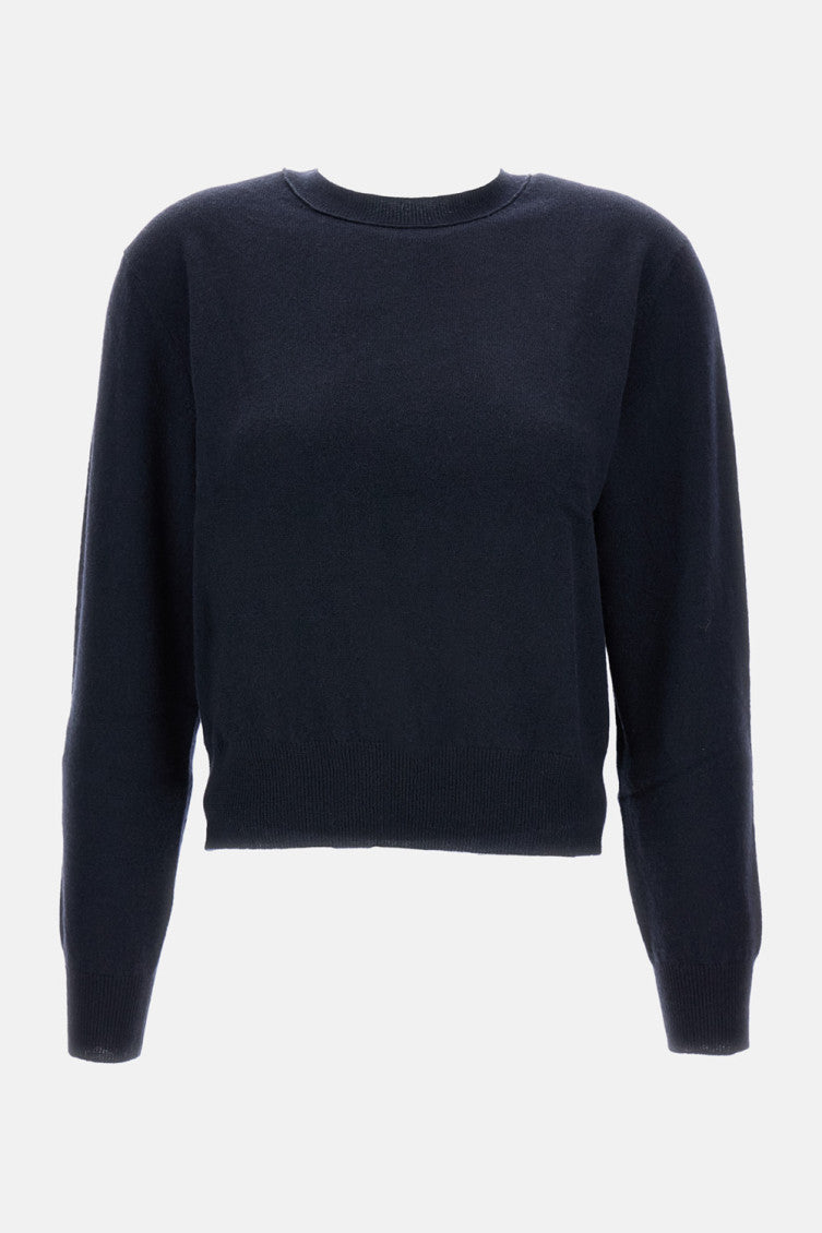 Dark Blue Crew-neck Sweatshirt 1