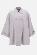 Grey Double-breasted Coat 1