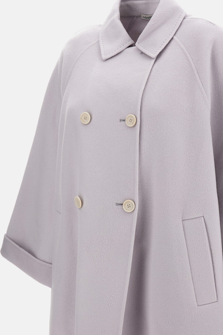 Grey Double-breasted Coat 3