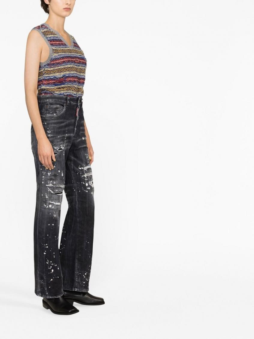 Black Roadie Denim Jeans 5