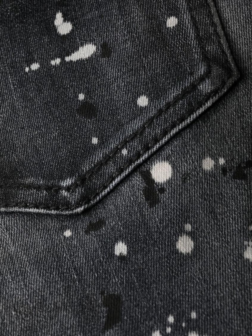 Black Roadie Denim Jeans 6